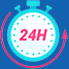 atendimento 24 horas